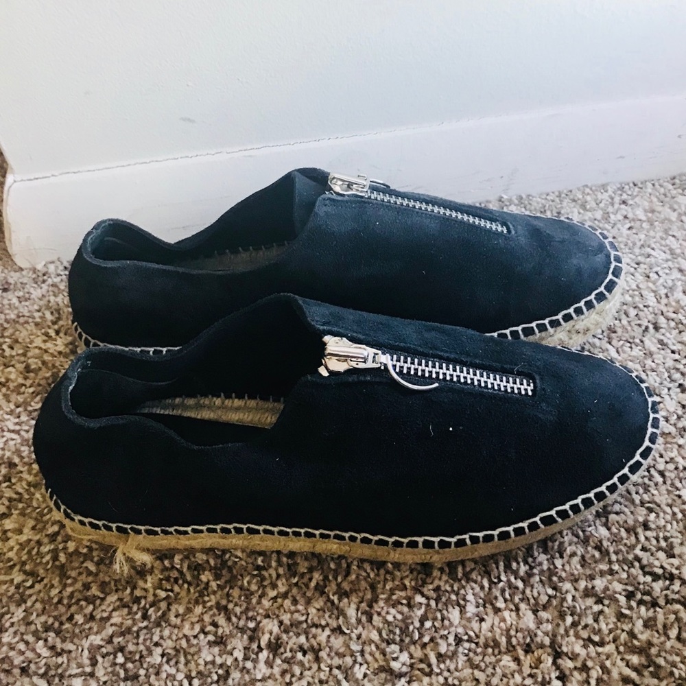 Alexander wang Suede Black espadrilles Size 40 - Picture 2 of 8